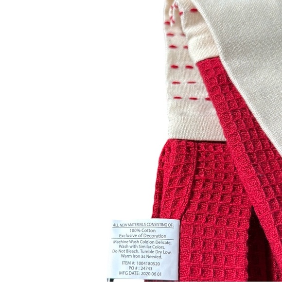 Demdaco Kitchen Boa Neck Tea Towel Scarf 100% Cotton NWT - Picture 3 of 5